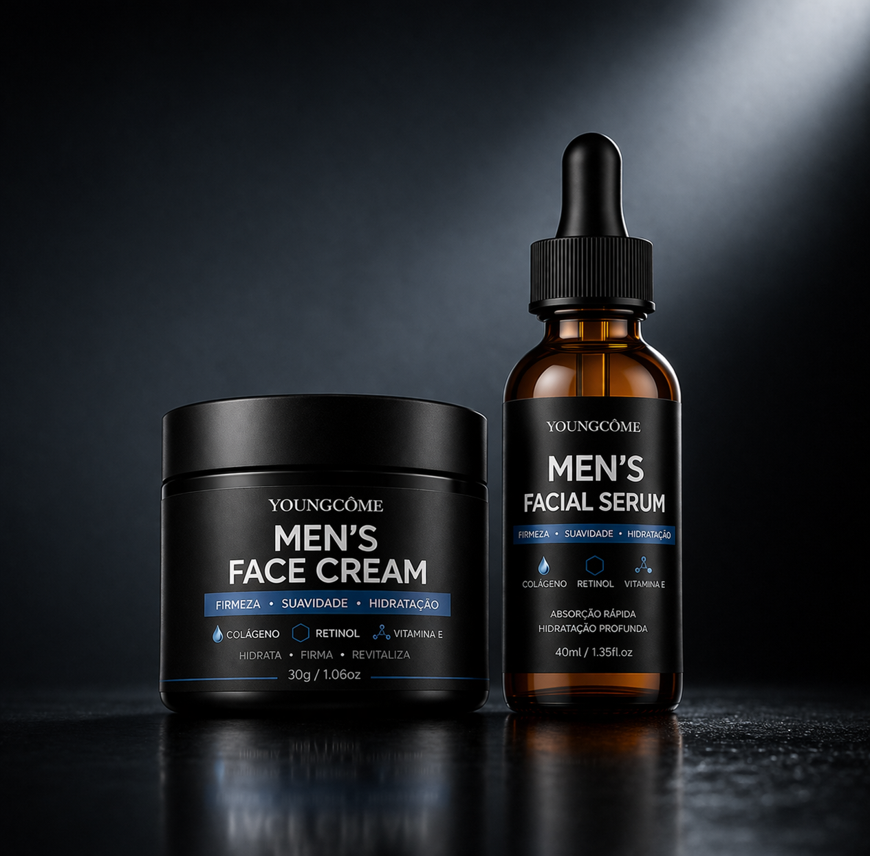 Kit Cuidados Faciais Sérum e Creme