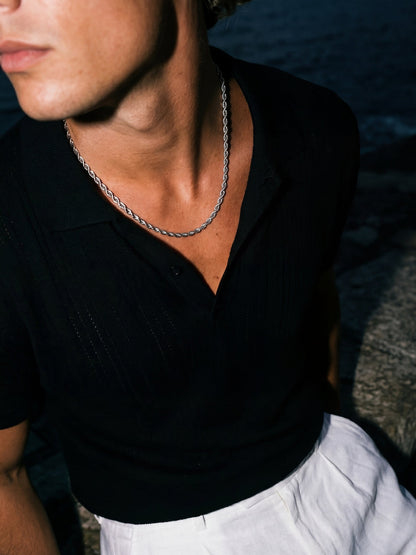 ROPE CHAIN 3MM | Silver