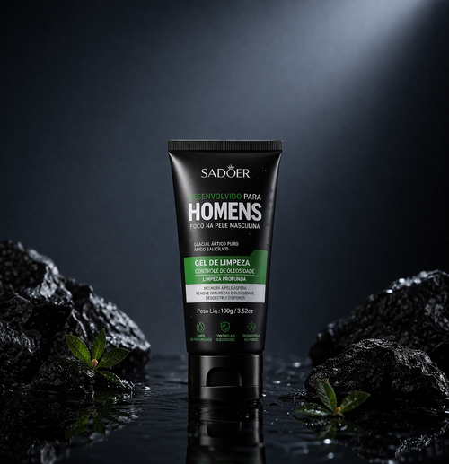 Sabonete Facial Masculino Anti-Oleosidade