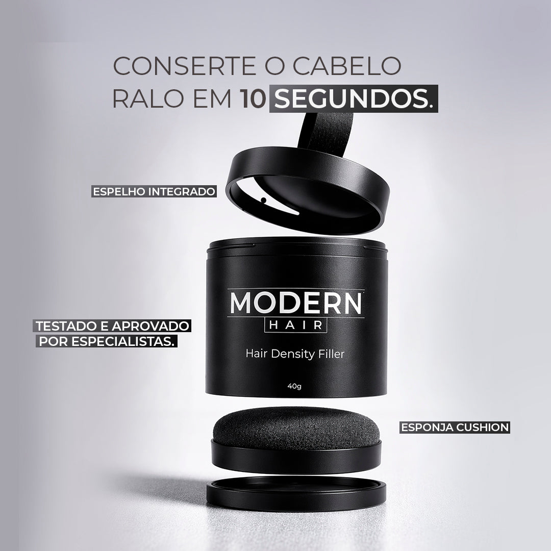 Modern Hair® – Camuflagem Capilar Profissional - Compre 1 e Leve 2